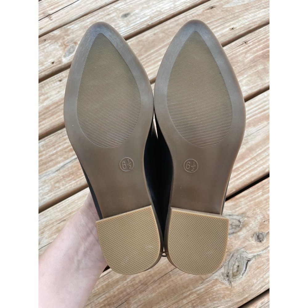 Universal Thi Goods Co. Women Black Heeled Mules Shoes Size 6.5 - Picture 4 of 6